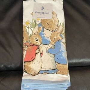 Easter Peter Rabbit Kitchen Towels, Set of 3